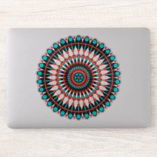 Sticker Mandala amérindienne