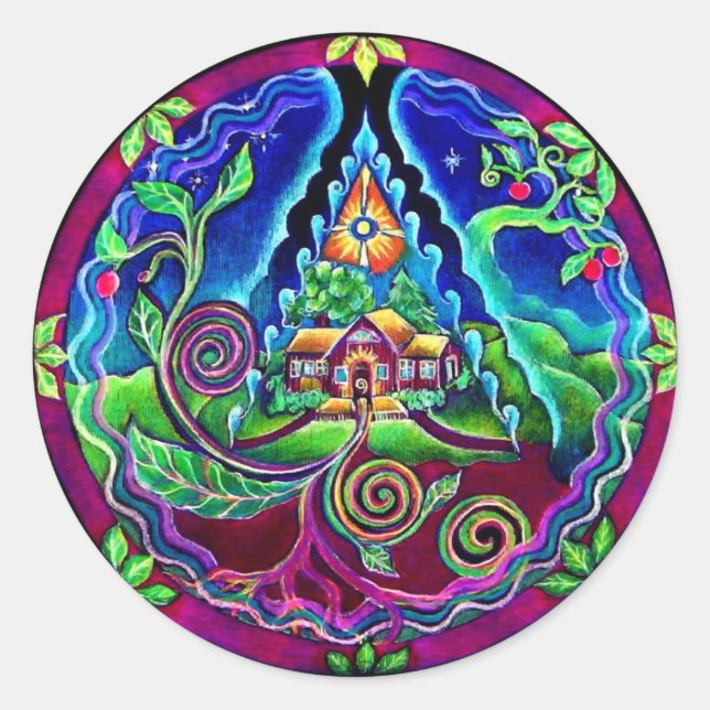 Sticker Mandala du Dream House Sanctuary (Devant)
