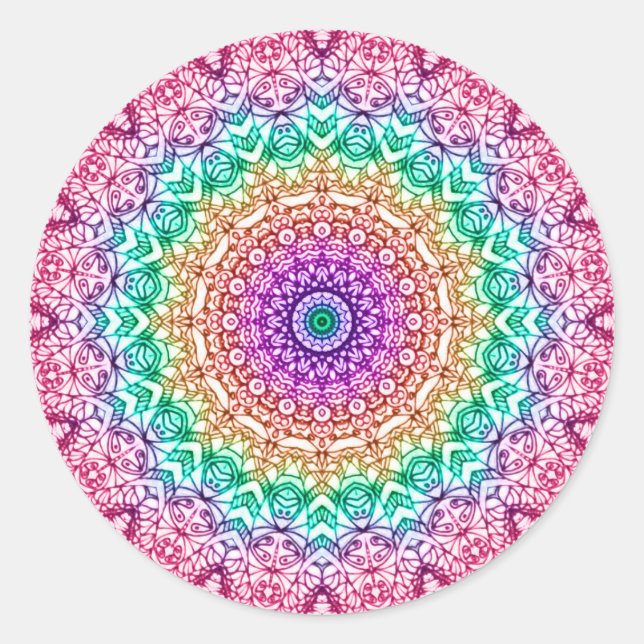 Sticker Mandala Mehndi Style G379 (Vorderseite)