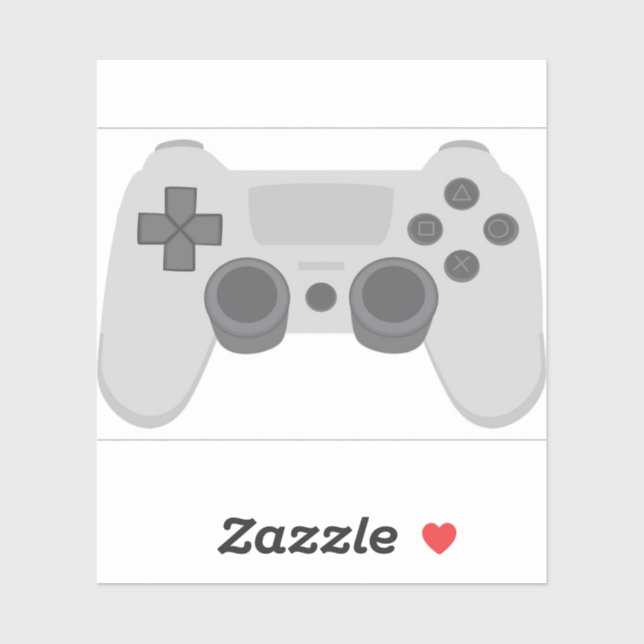 Sticker Manette de jeu (Feuille)