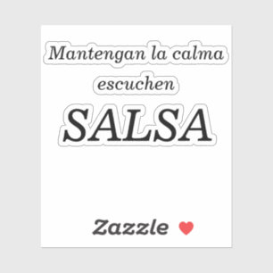 Sticker Mantengan la calma