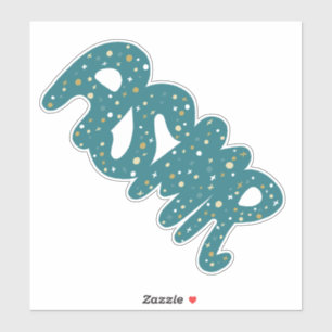 Sticker Manutention des poignées Turquoises ASMR