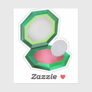 Sticker Maquillage rouge dans Green Compact