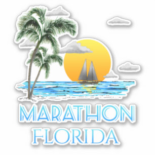 Sticker Marathon de la voile Floride