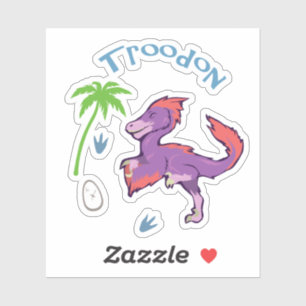 Sticker Mare Troodon