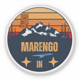 Sticker Marengo, Indiana