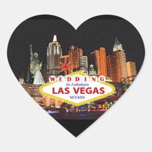 Sticker mariage À Las Vegas