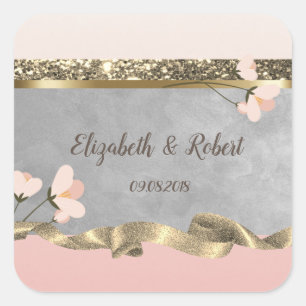 Sticker Mariage chic élégant
