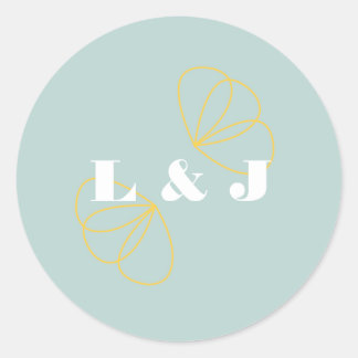 Sticker Mariage d'amour infini