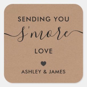 Sticker Mariage De L'Amour, Kraft
