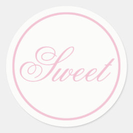 Sticker Mariage "doux" - rose pâle