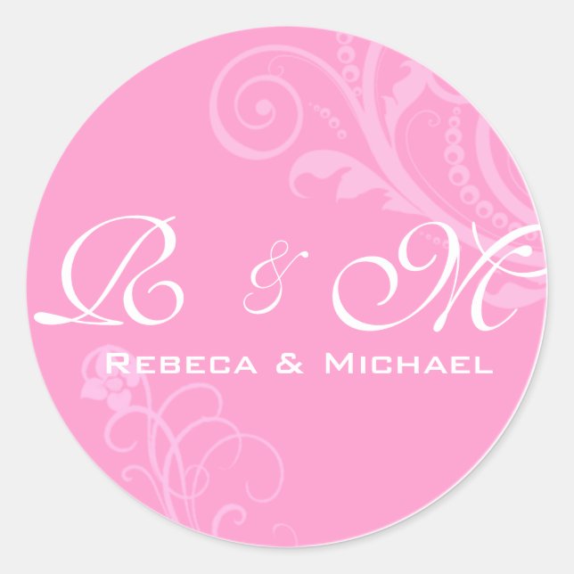 Sticker Mariage Elegant Bride and Groom (Devant)