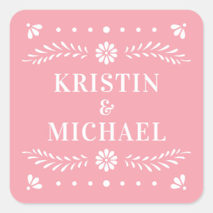 Sticker Mariage Papel Picado