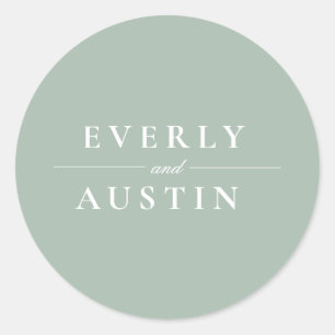 Sticker Mariage verdoyant