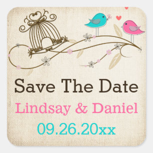 Sticker Mariage Whimsical de 1,5 po