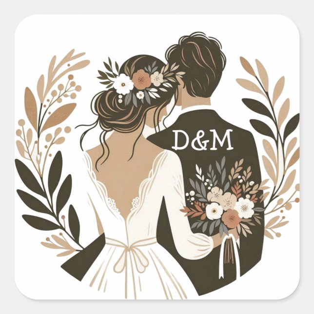 Sticker “Mariés“ (Devant)