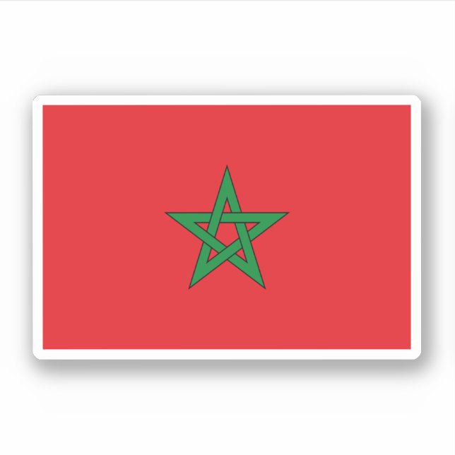 Sticker Maroc (Devant)