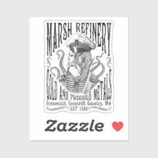 Sticker Marsh Refining Company Innsmouth Lovecraft