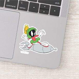 Sticker MARVIN MARTIAN™ Riding Rocket