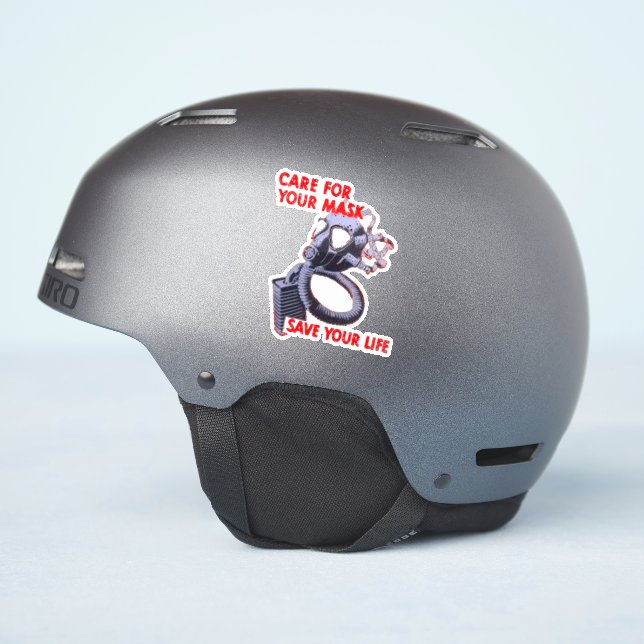 STICKER MASQUE (Côté casque)