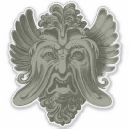 Sticker Masque de Gargouille 5