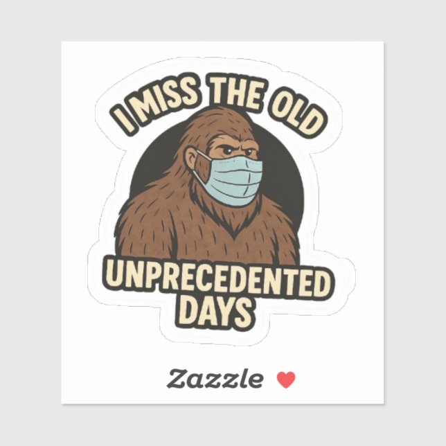 Sticker Masque de vidange Bigfoot (Feuille)