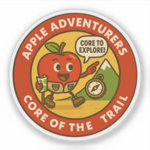 Sticker Matériel d'exploration de plein air Apple pour ran