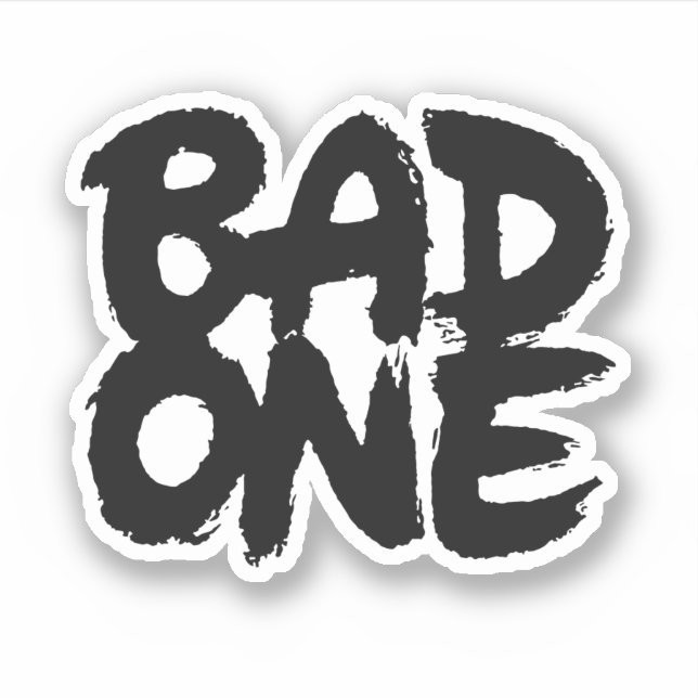 Sticker Mauvais (Devant)