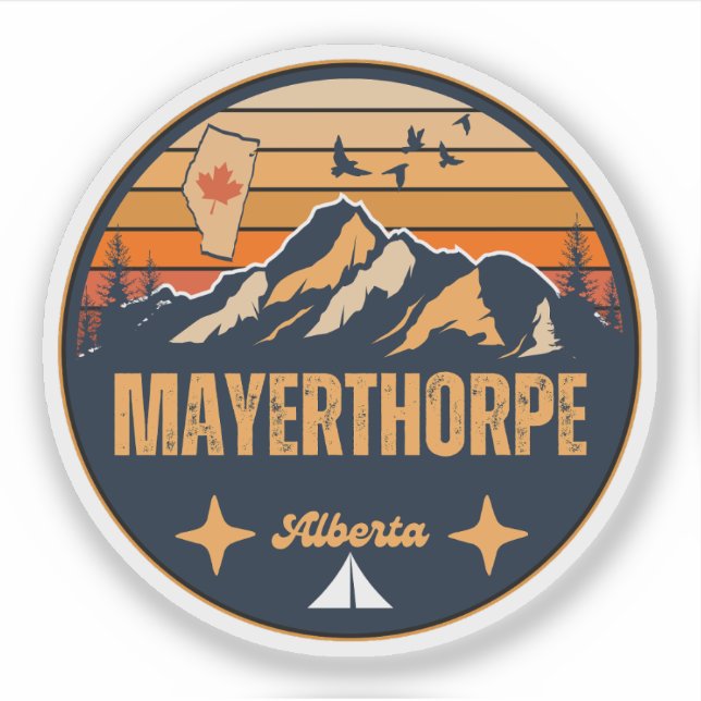 Sticker Mayerthorpe (Alberta) (Devant)