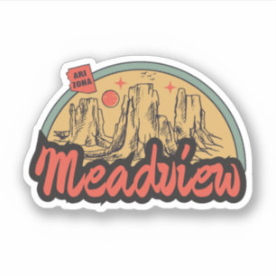 Sticker Meadview, Arizona