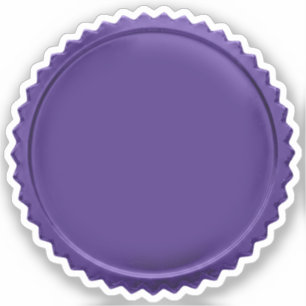 Sticker Médaille de récompense en étoile en feuille de pou
