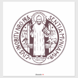 Sticker Médaille de Saint Benoît