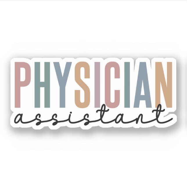Sticker Médecin adjoint Médecin associé PA School (Devant)