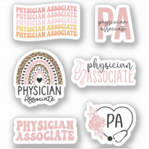 Sticker Médecin Assistant, Maître Médecin Pack associé