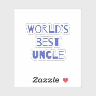 Sticker Meilleur oncle du monde
