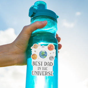 Sticker Meilleur Papa de l'Univers Citation Drôle Fête des