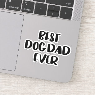 Sticker Meilleur père de chien jamais