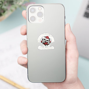 Sticker Meilleure amie, Niveau d'amitié : Inébranlable, am
