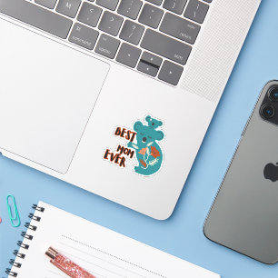 Sticker Meilleure maman Ever Koala Fête des mères
