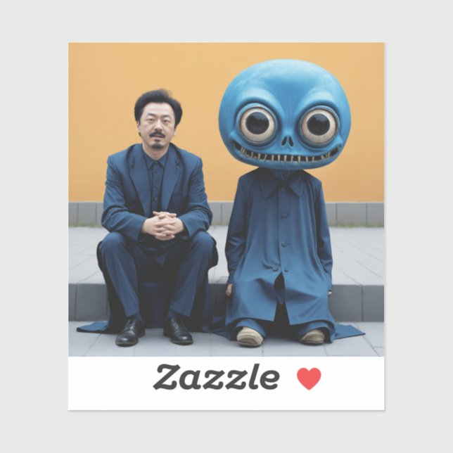 Sticker Meilleurs amis (Feuille)