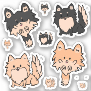 Sticker Mélange Pom Cute Mélangeur Vinyle Coupé Personn