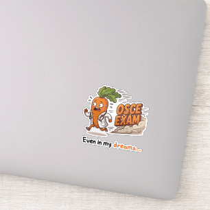 Sticker Même dans mes rêves Dr Carotte étudiant en médecin