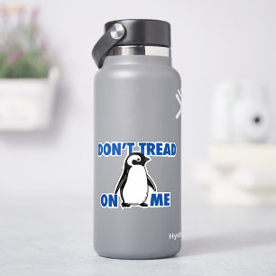Sticker Mème politique drôle de manchot tarifaire