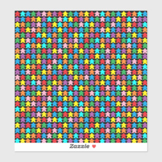 Sticker Mémoires multicolores