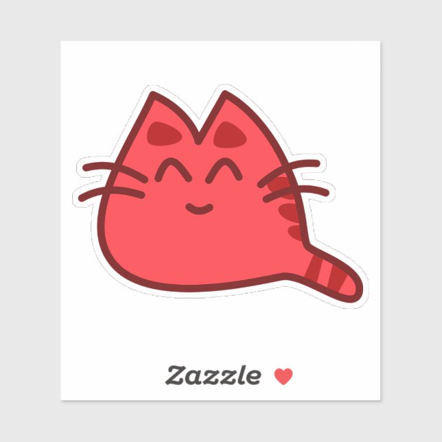 Sticker "Meow is the Answer" Chat chatte (Feuille)