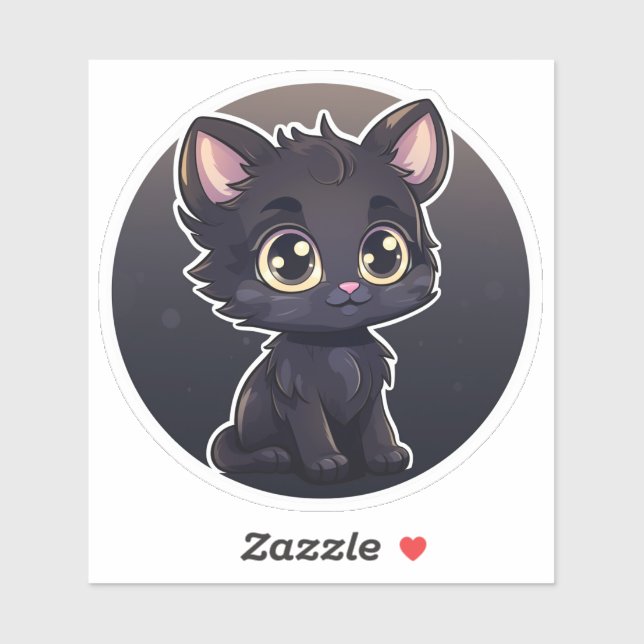 Sticker Meow Magic (Feuille)