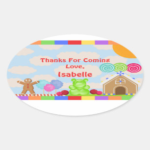 Sticker Merci de la fête de la Terre Candy