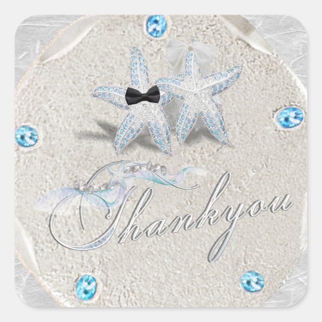 Sticker Merci Dollar Sable Starfish (Devant)