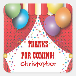 Sticker Merci du Carnaval du Cirque