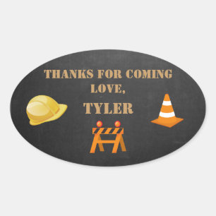 Sticker Merci du chantier